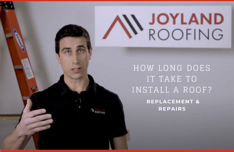 How long does it take to install a roof? Replacements and repairs